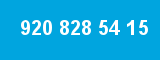 920 828 54 15 920 828 54 15